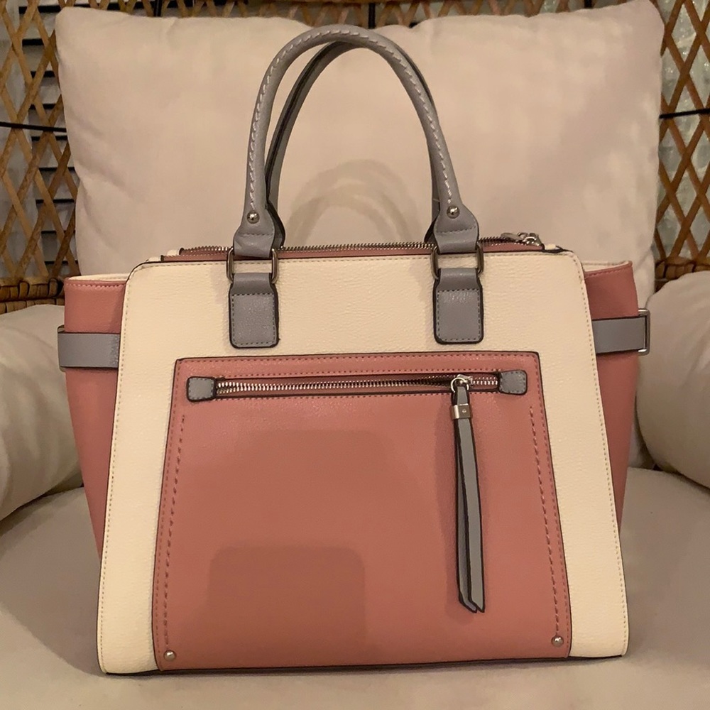 Two toned satchel